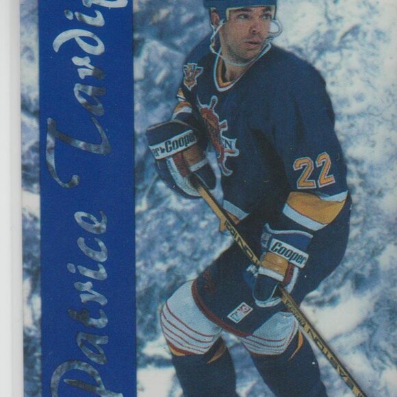 RARE Patrice Tardif 1995 Classic Images Clear Excitement Acetate Card #CE14 - Picture 1 of 2